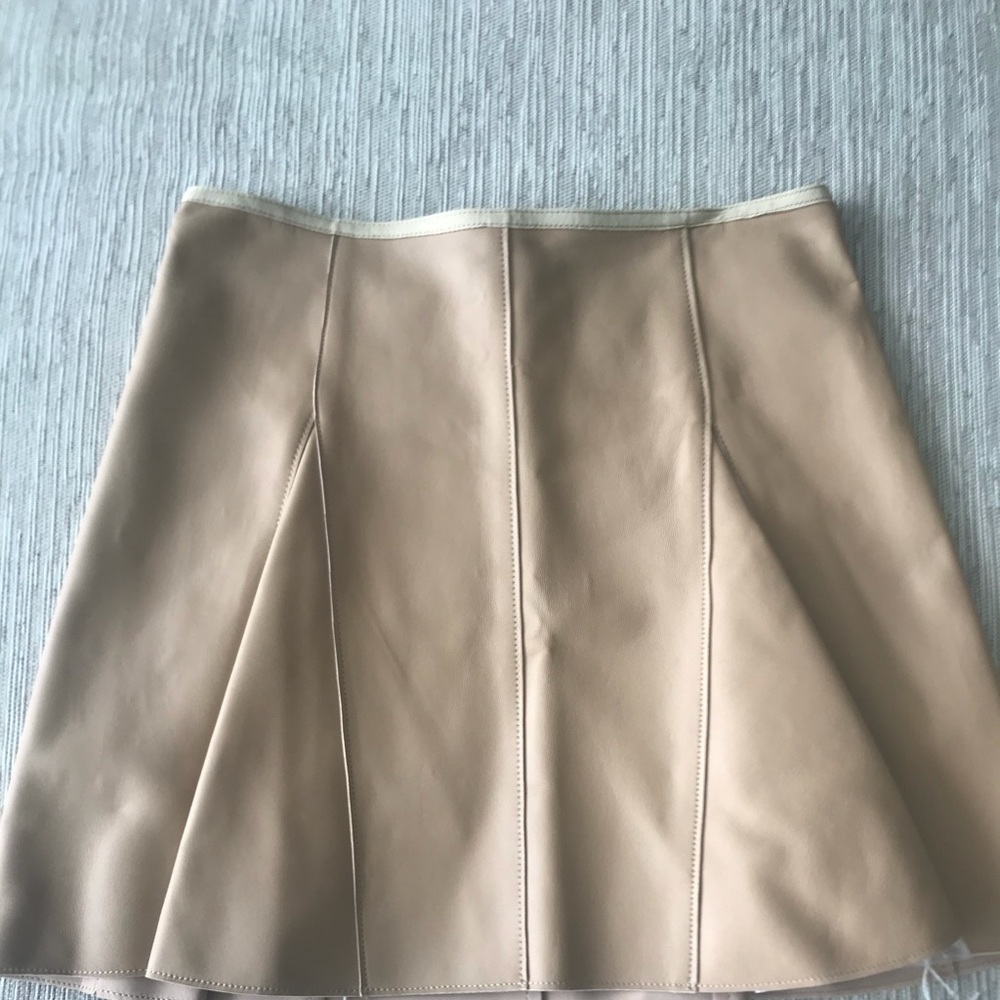 Philip Lim leather skirt